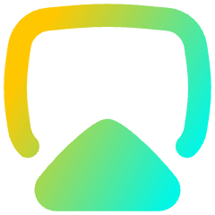 Screen Sharing Icon from Flex Gradient Set