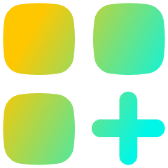 Application Add Icon from Flex Gradient Set