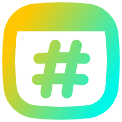 Browser Hash Icon from Flex Gradient Set