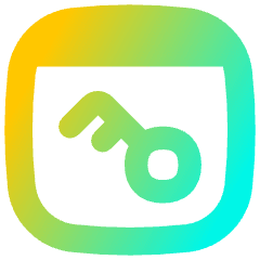 Browser Key Icon from Flex Gradient Set