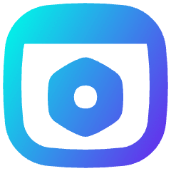 Browser Setting Bolt Nut Icon from Flex Gradient Set