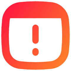 Browser Warning Icon from Flex Gradient Set