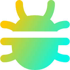 Bug Icon from Flex Gradient Set