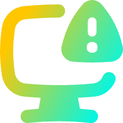 Threat Monitor Icon from Flex Gradient Set