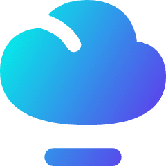 Cloud Remove Icon from Flex Gradient Set