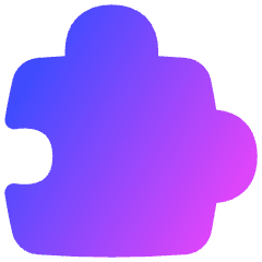Module Puzzle 2 Icon from Flex Gradient Set