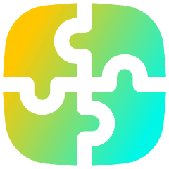 Module Puzzle 3 Icon from Flex Gradient Set