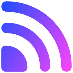 Rss Symbol Icon from Flex Gradient Set