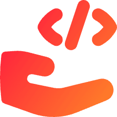 Share Code Icon from Flex Gradient Set