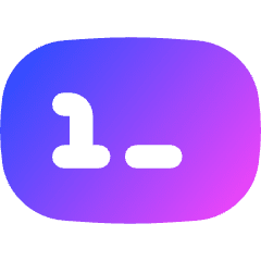 Number Field Icon from Flex Gradient Set