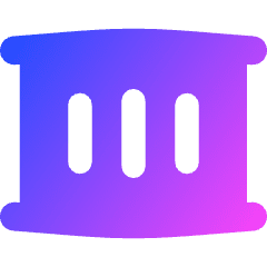 Container Icon from Flex Gradient Set