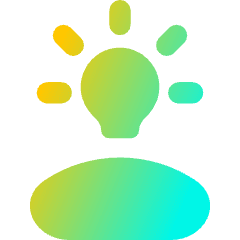 Collaborations Idea Icon from Flex Gradient Set