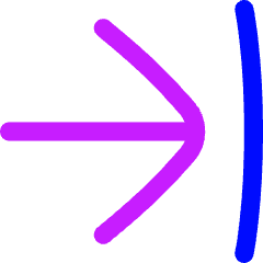 Line Arrow Move Right Large 1 Icon from Flex Neon Set