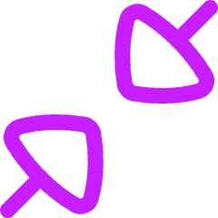 Triangle Arrow Shrink Diagonal Large 1 Icon from Flex Neon Set