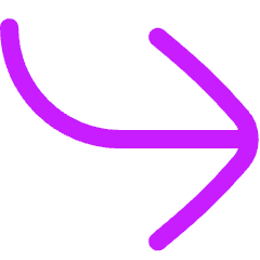 Line Arrow Bend Down Right Large Icon from Flex Neon Set