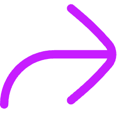 Line Arrow Bend Up Right Large Icon from Flex Neon Set