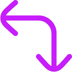 Line Arrow Top Right Corner Large Icon from Flex Neon Set