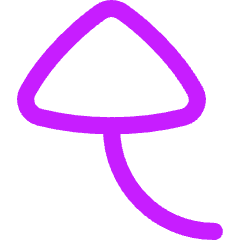 Triangle Arrow Bend Left Up Large Icon from Flex Neon Set