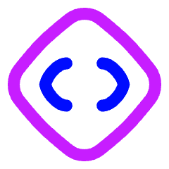 Line Arrow Expand Horizontal Diamond Icon from Flex Neon Set