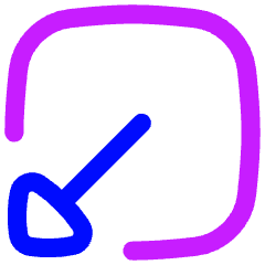 Triangle Arrow Minimize Window 1 Icon from Flex Neon Set