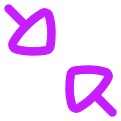 Triangle Arrow Shrink Diagonal 2 Icon from Flex Neon Set