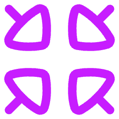 Triangle Arrow Shrink Icon from Flex Neon Set