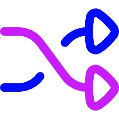 Shuffle Icon from Flex Neon Set
