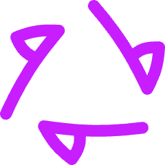 Triangle Arrow Triangle Loop Icon from Flex Neon Set