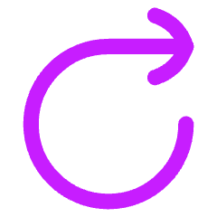 Line Arrow Rotate Right 1 Icon from Flex Neon Set