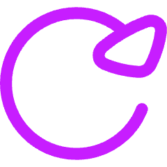 Triangle Arrow Rotate Right 2 Icon from Flex Neon Set