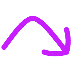 Line Arrow Bounce Down Right Icon from Flex Neon Set