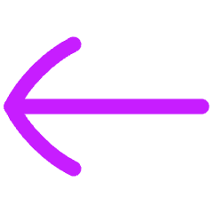 Line Arrow Left 1 Icon from Flex Neon Set