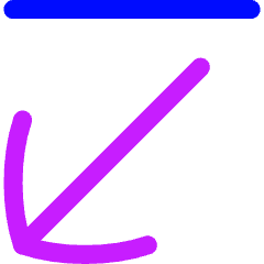 Line Line Arrow Diagonal Bottom Left Icon from Flex Neon Set