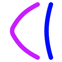 Tailless Line Arrow Left 2 Icon from Flex Neon Set