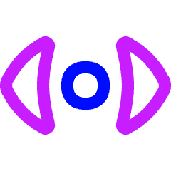 Tailless Triangle Arrow Horizontal Scroll Icon from Flex Neon Set