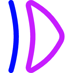 Tailless Triangle Arrow Right 2 Icon from Flex Neon Set