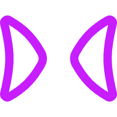 Tailless Triangle Arrow Shrink Horizontal 1 Icon from Flex Neon Set