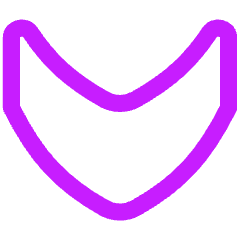 Chevron Arrow Down Icon from Flex Neon Set