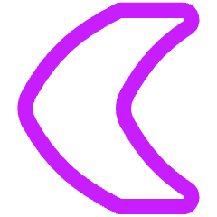 Chevron Arrow Left Icon from Flex Neon Set