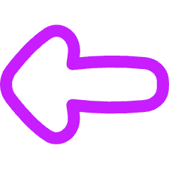 Thick Arrow Left Icon from Flex Neon Set