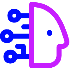 Deepfake Technology 1 Icon from Flex Neon Set