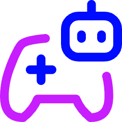 Ai Gaming Robot Icon from Flex Neon Set