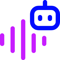 Ai Generate Voice Robot 1 Icon from Flex Neon Set