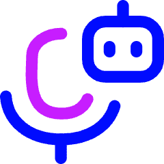 Ai Generate Voice Robot 2 Icon from Flex Neon Set