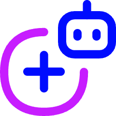 Ai New Robot Icon from Flex Neon Set