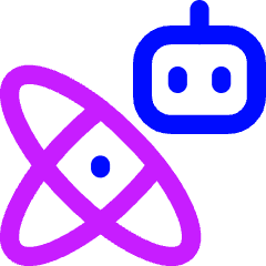 Ai Science Robot Icon from Flex Neon Set