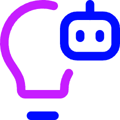 Ai Technology Robot Icon from Flex Neon Set