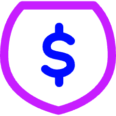 Security Shield Icon from Flex Neon Set