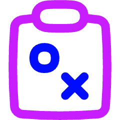 Strategy Tasks Icon from Flex Neon Set