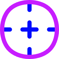 Target 3 Icon from Flex Neon Set